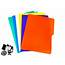 Plastic Sliding Folder Size Long Orange  Little Town School & Office