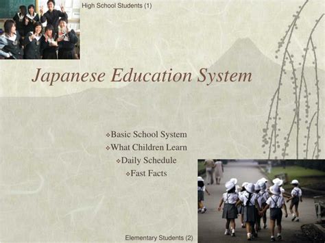 ppt japanese education system powerpoint presentation free download id 22460