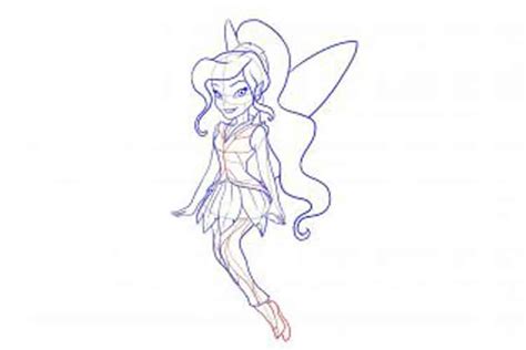 How To Draw A Fairy Girl Sonmixture11