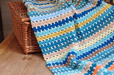Granny Block Blanket Free Crochet Pattern Dailycrochetideas