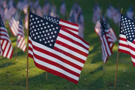 Honor A Veteran With A Flag In The Memorial Day Honor Garden Indiana