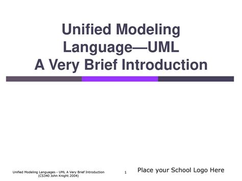 Unified Modeling Language—uml A Very Brief Introduction Ppt Download
