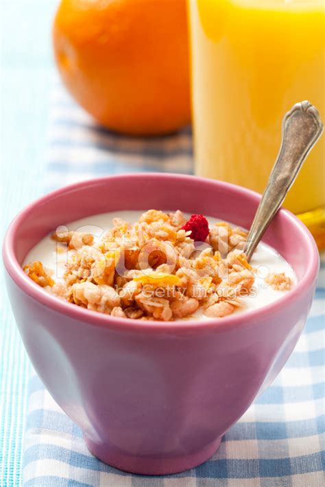 Add zest, juice, and chopped orange to couscous mixture. Breakfast With Cereal, Orange and Juice Stock Photos ...