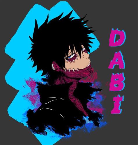 Dabi In Flames Fanart Redbubble Merch Anime Villians Anime Fan Art