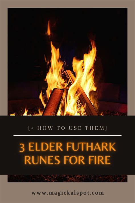 In This Article We Ll Learn More About 3 Elder Futhark Runes For Fire