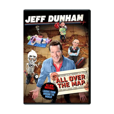 Jeff Dunham All Over Map Dvd Jeff Dunham Store