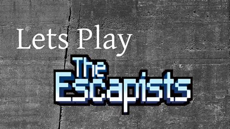 Nifty Noobs Fro11o Plays The Escapists Pt 1 Tutorial Youtube
