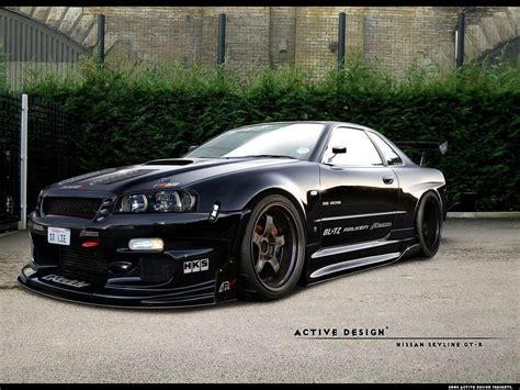 Looking for the best wallpapers? Nissan Skyline GTR R34 Wallpapers - Wallpaper - Adorable ...