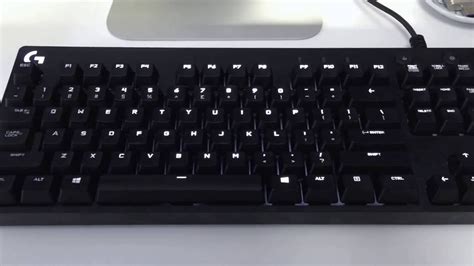 Logitech G610 Cherry Mx Red Mechanical Keyboard Led Lighting Effects