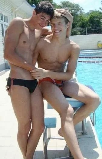 Shirtless Male Swimmer Pool Jocks Guys Hunks Speedo Bare Foot Photo X