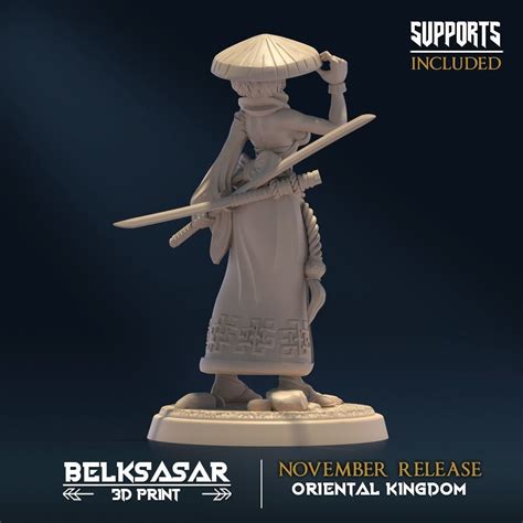 Moonshine Ronin E Nude And Normal 3d Model 3d Printable Cgtrader