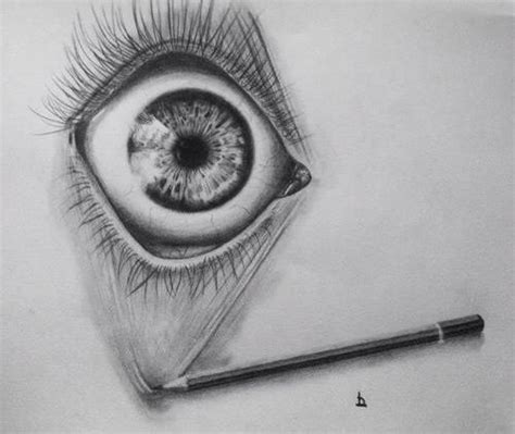 Pencil Sketch Drawing Of Eye Wide Open Pencil Sketch Drawing Eye