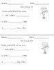 Lesson 3 exit ticket 1 1. FREEBIE - Engage NY Eureka Math EXIT Tickets- Module 5 by ...