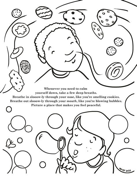 Check out these 15 mindfulness exercises for kids of all ages. Free Coloring Page in 2020 | Free coloring pages, Early childhood, Helping kids