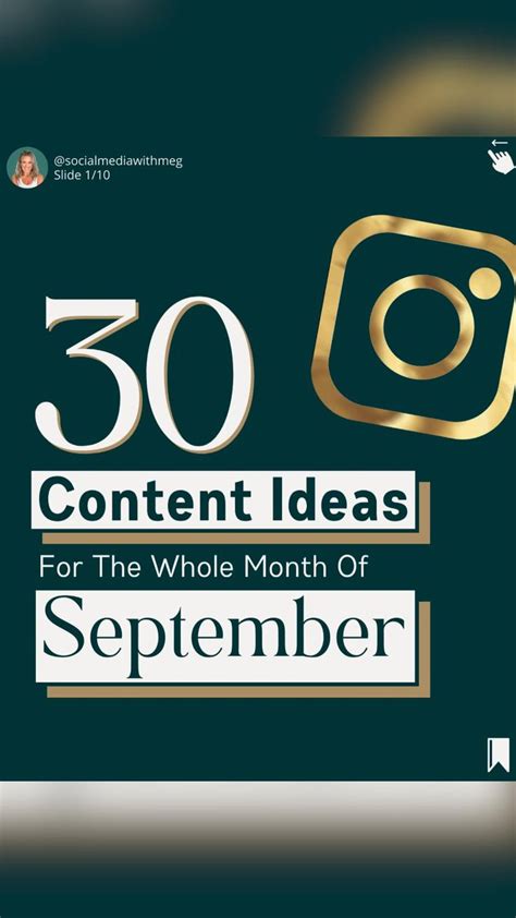 30 Instagram Content Ideas For September Instagram Instagram