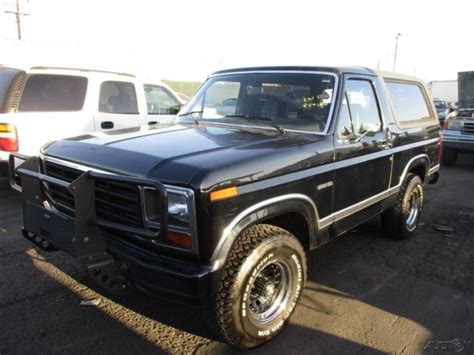 C 1983 Ford Bronco Used 49l I6 12v Manual No Reserve Classic Ford