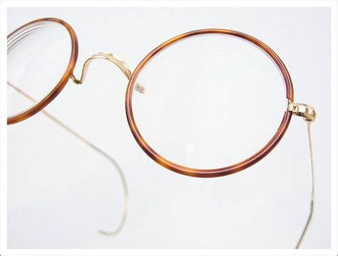 vintage shur on gold windsor round eyeglasses round eyeglasses vintage eyeglasses eyeglasses