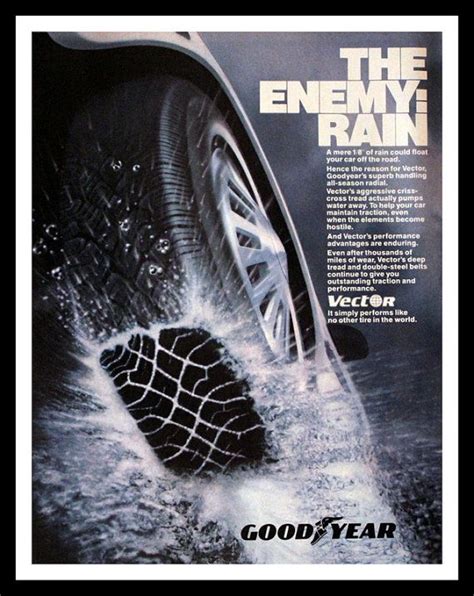 Goodyear Vector Tire Ad Tires Wall Art Garage Etsy Goodyear Vintage Cars Tire
