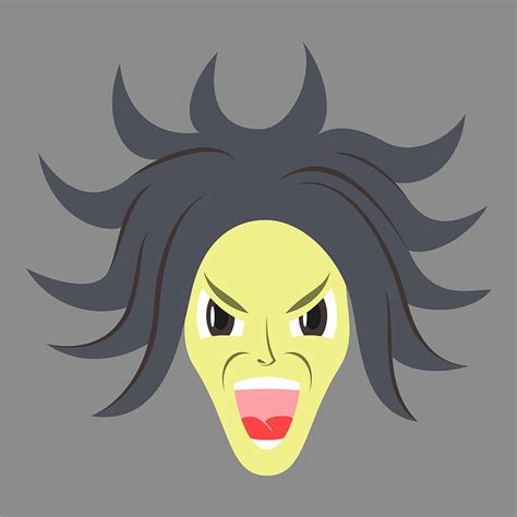 Flat Icon On Theme Evil Face Vector Ai Eps Uidownload