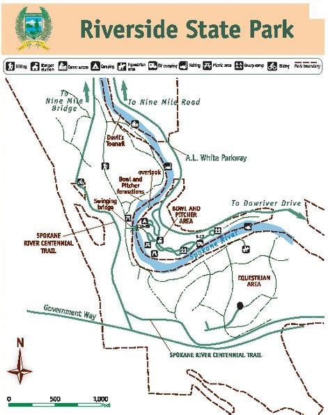 Holly river state park mountain bike trail map. Riverside State Park - TrailMeister