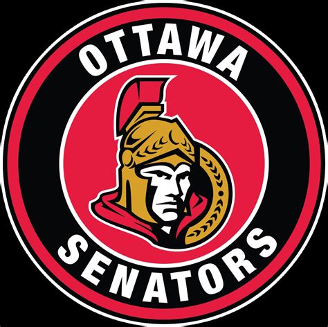Ottawa Senators Circle Logo Vinyl Decal Sticker 5 Sizes Sportz