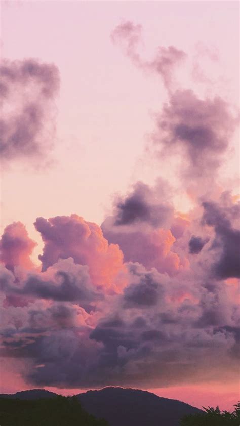 181,000+ vectors, stock photos & psd files. Wallpaper | Sky | Pink | Violet | Clouds | Aesthetic (With ...