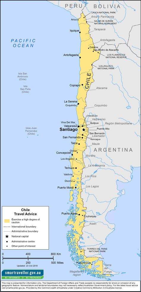 Chile Travel Advice And Safety Smartraveller