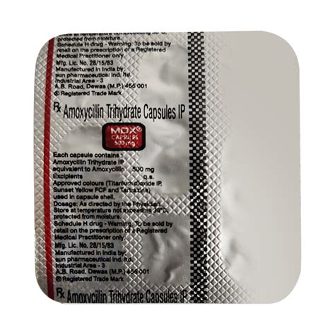Mox 500mg Capsule 3s Buy Medicines Online At Best Price From
