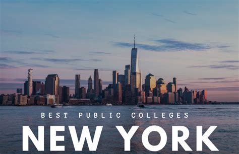 Best Public Colleges In New York