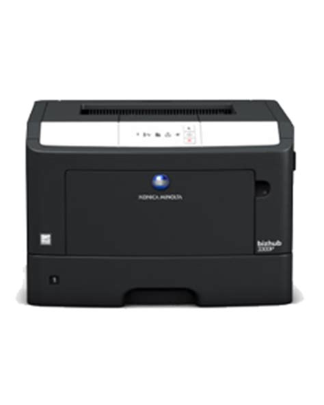 Find everything from driver to manuals of all of our bizhub or accurio products. Konica Minolta Bizhub Managed Mono Laser Printer Range