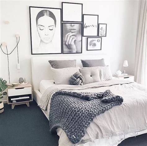 Amazing Minimalist Bedroom Grey Color Decoration 39 Minimalist
