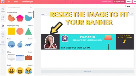How To Design A Youtube Banner Of 2048x1152 Pixels Picmaker Mekoong