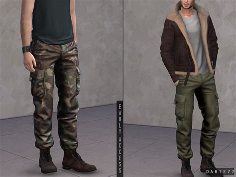 Military Pants Cargo Early Access Released Darte77 Custom