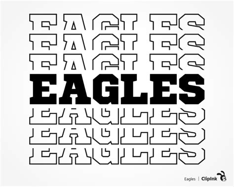 Eagles svg, Sports team svg | svg, png, eps, dxf, pdf - ClipInk