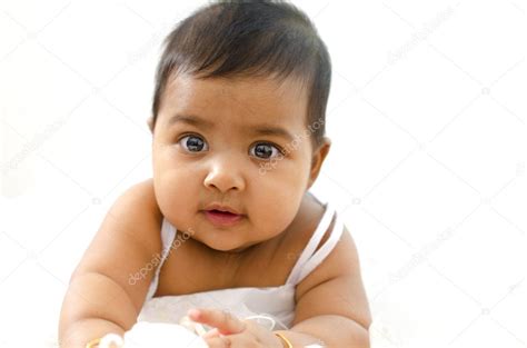 Indian Baby Girl Stock Photo By ©szefei 10312113
