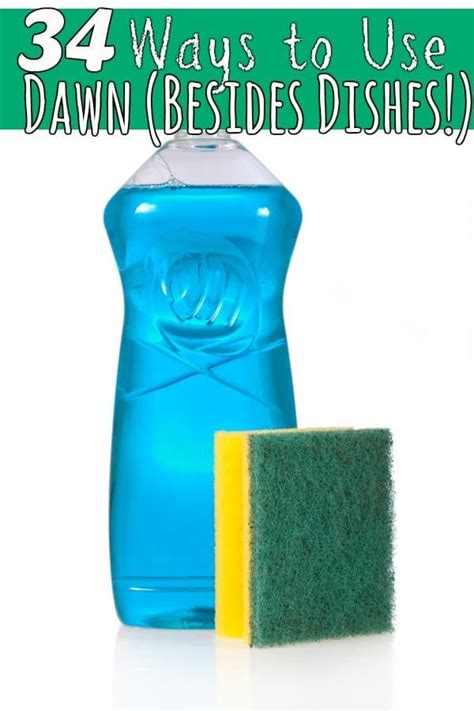 34 New Ways To Use Dawn Do You Have A Bottle Of Dawn Dish Soap Under