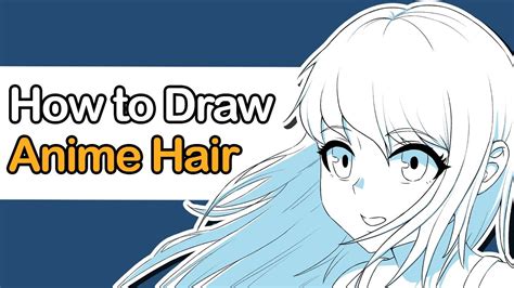 Ibis Paint X How To Draw Hair For Manga And Anime Tutorial Youtube