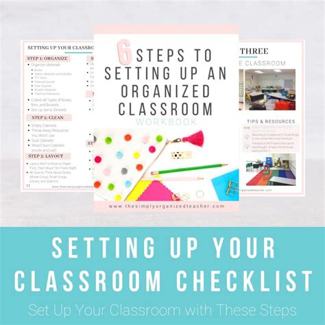 Tips For An Organized Classroom Setup Process