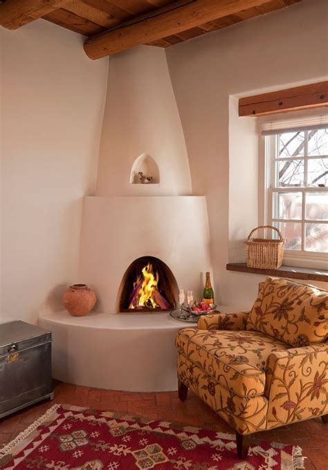 Santa Fe Style Fireplace Fireplace Ideas