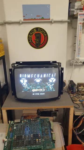 Arcade Jamma Pcb Biomechanical Toy By Gaelco Conversion Working 17181