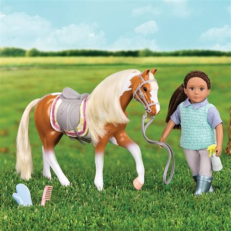 KoŃ American Paint Horse Z Akcesoriami Best Toys Polska