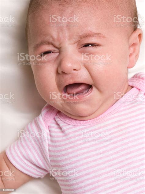 Crying Baby Girl Stock Photo Download Image Now 0 11 Months Babies