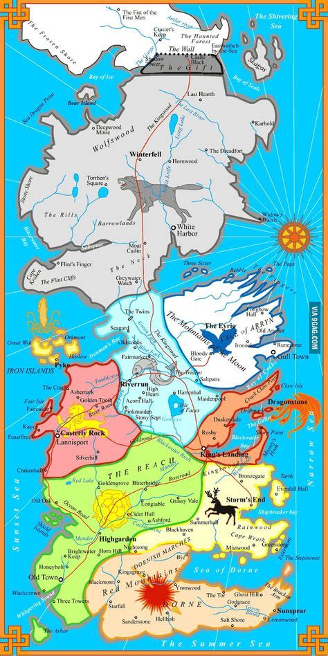 Game Of Thrones 7 Kingdoms Map Game Of Thrones Map Game Of Thrones