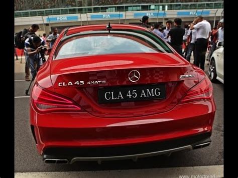 Amg cla45 s is a bonkers compact sedan. Mercedes-Benz CLA 45 AMG Quick Review - Motor trend India ...