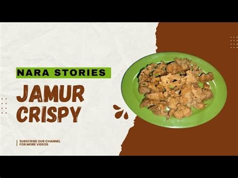 TIPS RESEP JAMUR CRISPY KRIUK RENYAH TAHAN LAMA RASANYA DIJAMIN ENAKK DAN BIKIN NAGIH