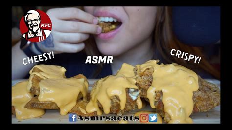Asmr KFC Chicken Fries W Overload Cheese Extreme Eating Sounds
