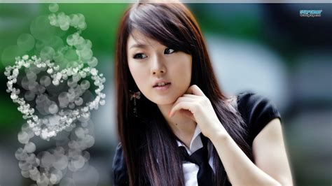 Free Download Korean Girl Wallpaper Sf Wallpaper 1366x768 For Your