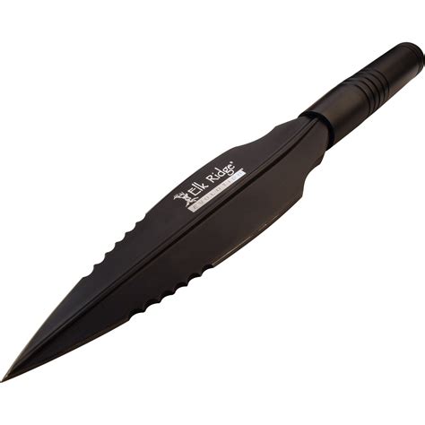 Elk Ridge Evolution Ere Sp001 Bk Spear Fixed Blade Knife Master