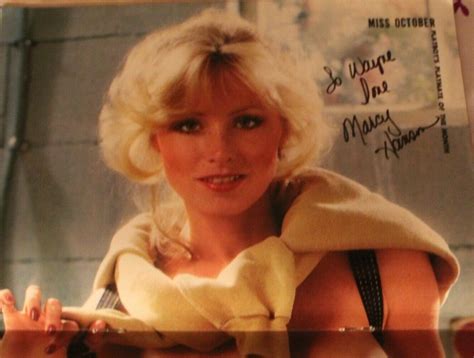 Mavin Playboy Magazine October 1978 Autographed Centerfold Marcy