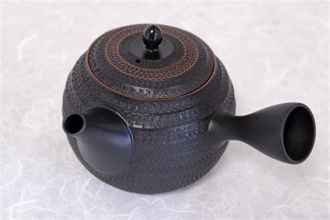 Tokoname Ware Japanese Tea Pot Kyusu Ceramic Strainer Sendan Gyokko